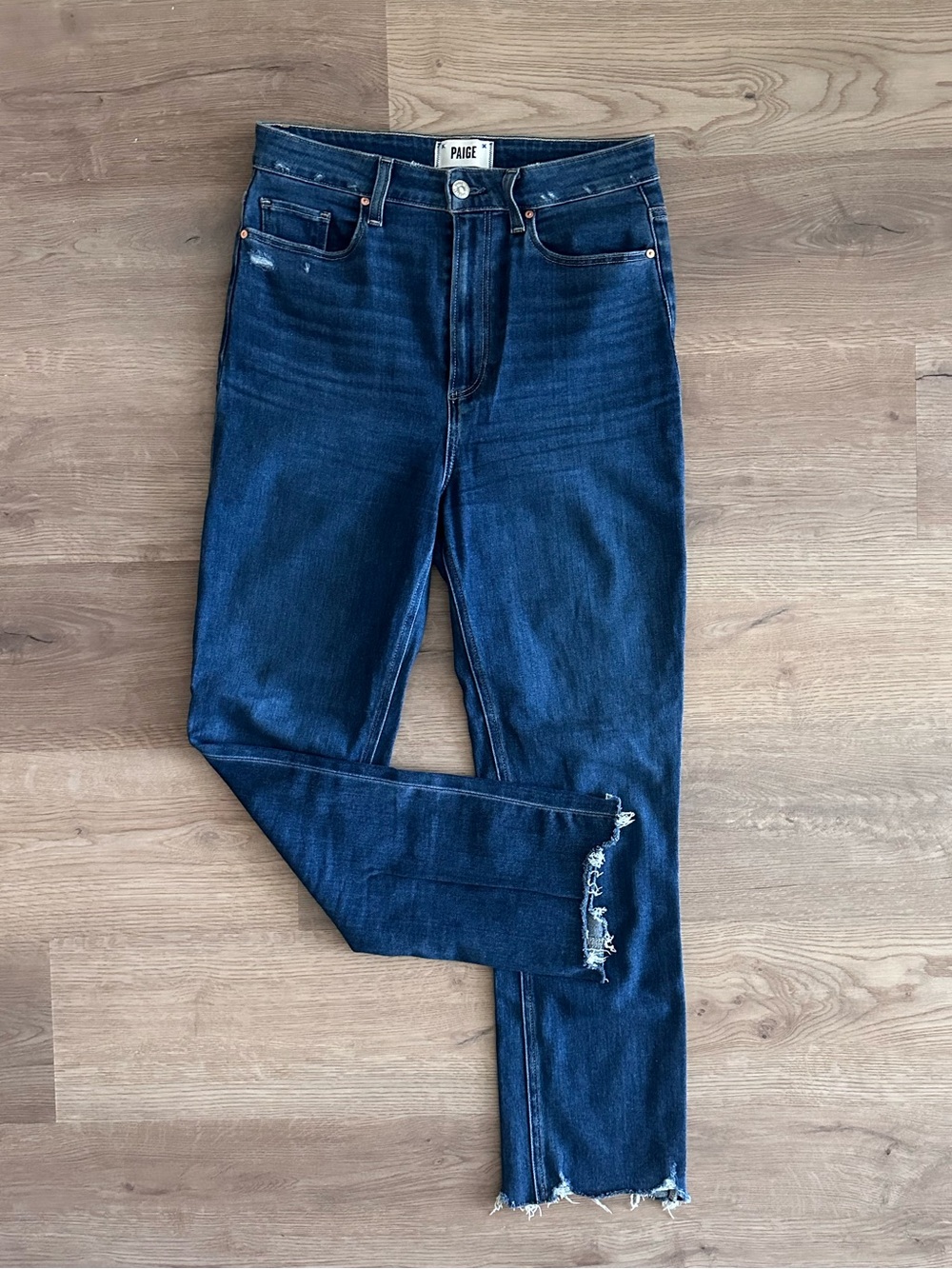 PAIGE High Rise Cindy Slim Jean- Size 30